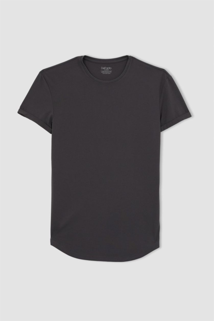 HOMME Anthracite Foncé T-shirt à manches courtes