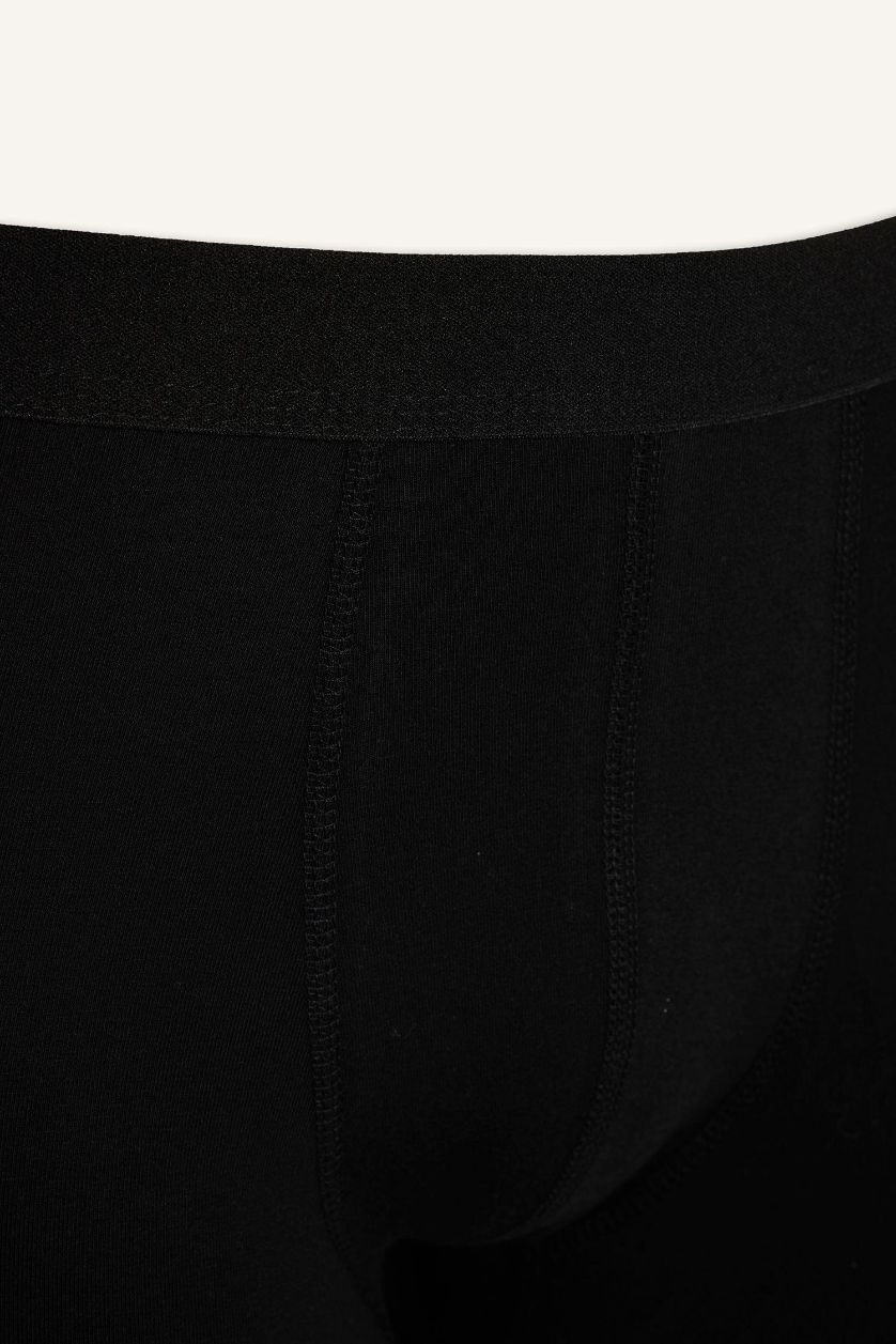 Erkek Siyah Regular Fıt 3'lü Boxer