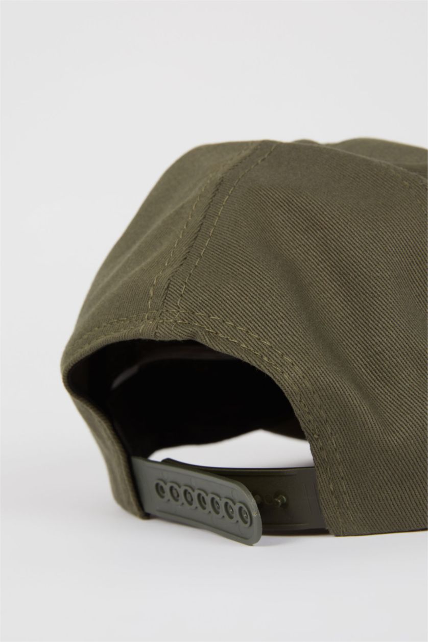 Erkek Haki Erkek Pamuklu Cap Şapka