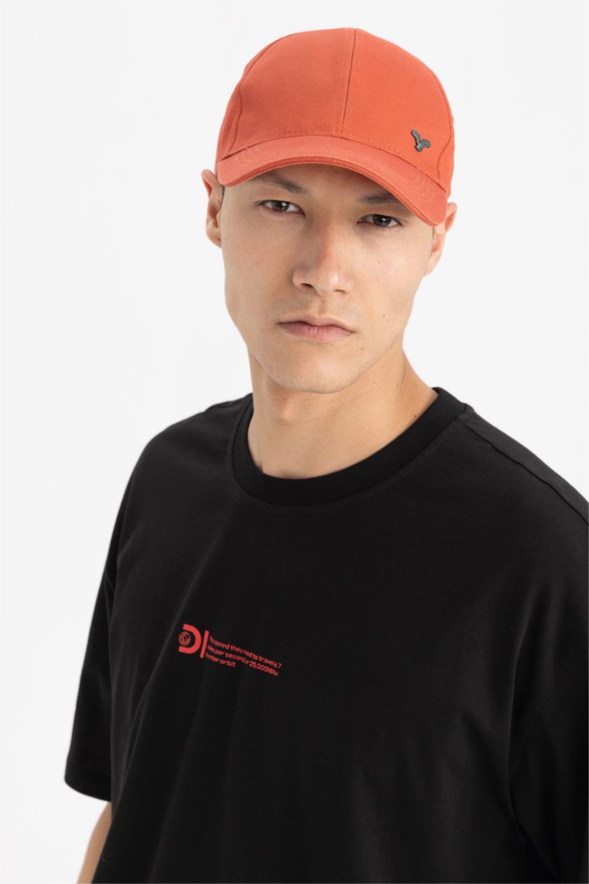HOMME Orange Foncé Casquette de baseball pour hommes