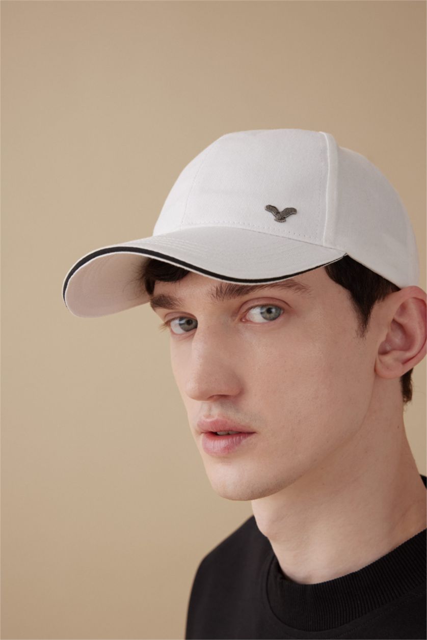 HOMME Blanc Casquette De Baseball Pour Hommes