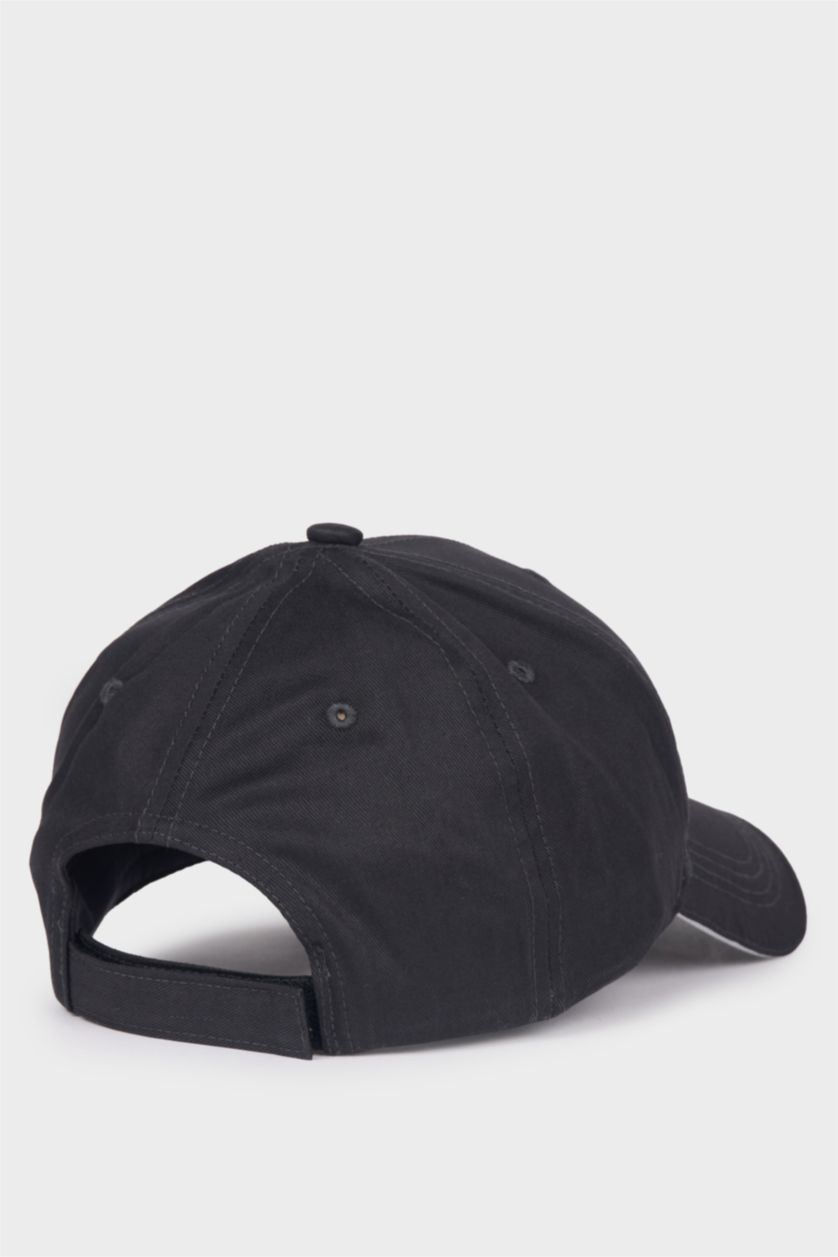 رجالي رمادي قبعة كاب قطن رجالي