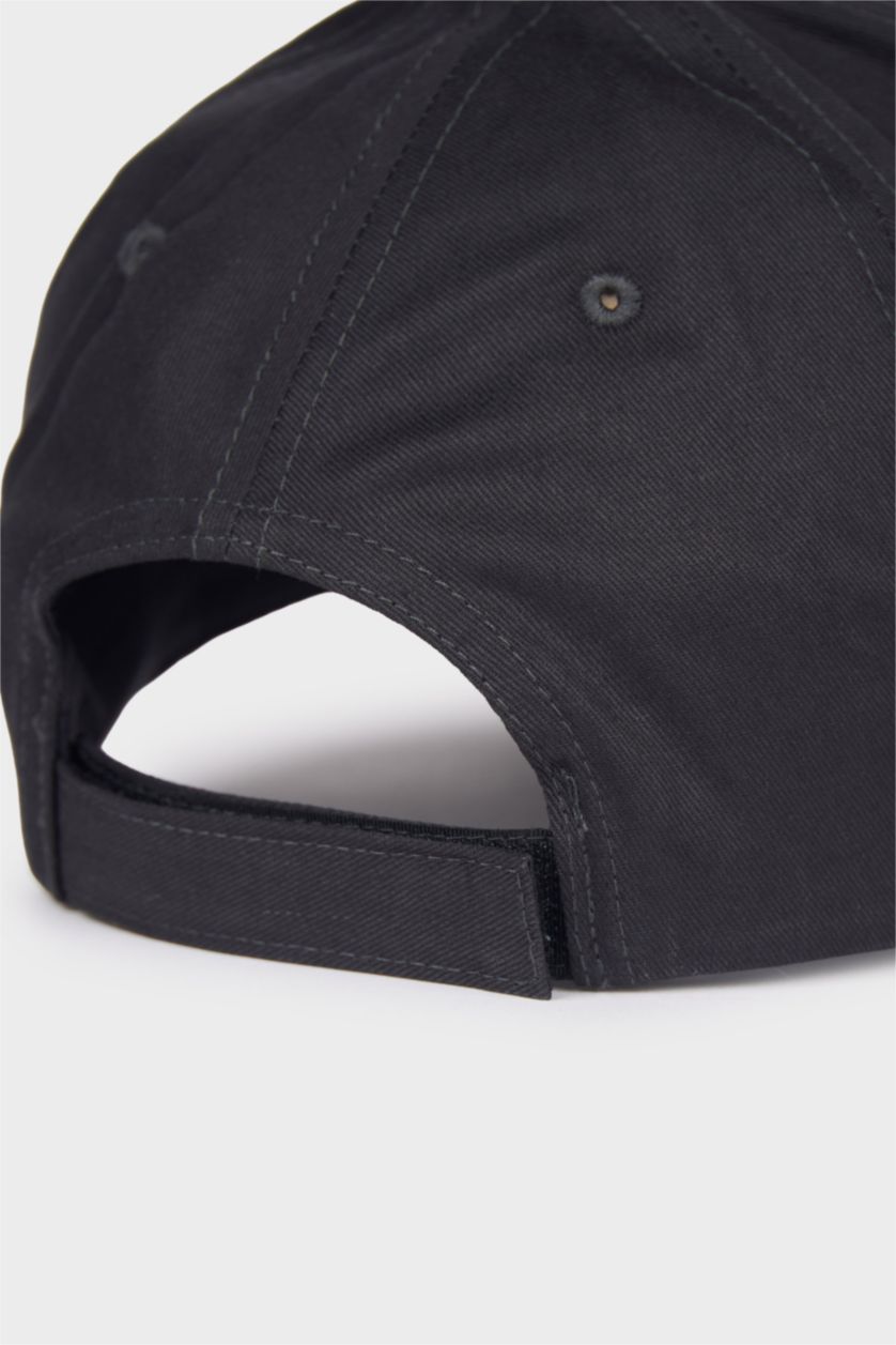 رجالي رمادي قبعة كاب قطن رجالي