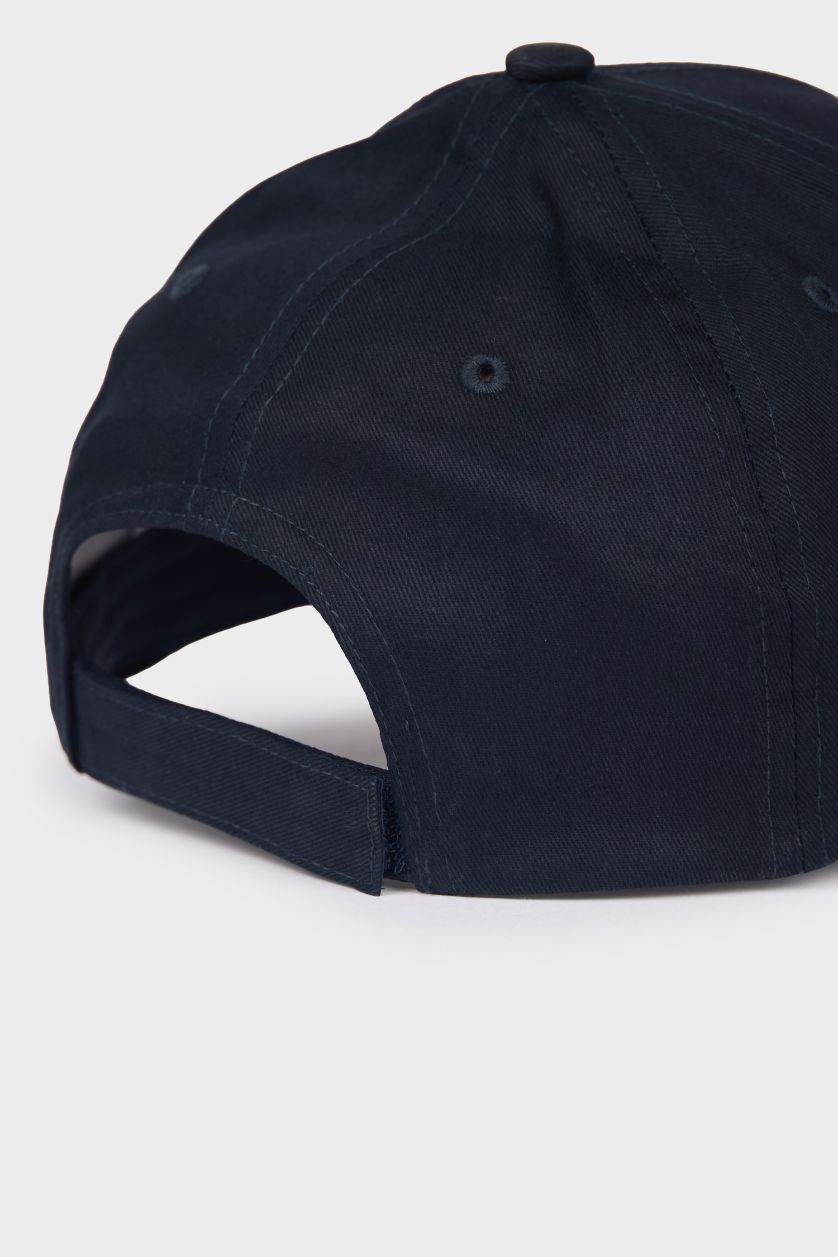 رجالي كحلي قبعة كاب قطن رجالي