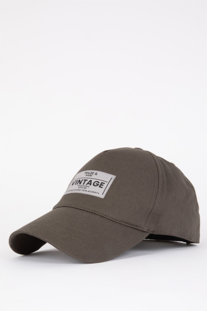 MAN Khaki قبعة قطن