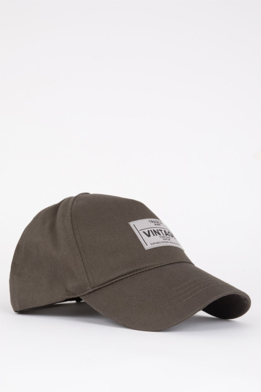 MAN Khaki قبعة قطن