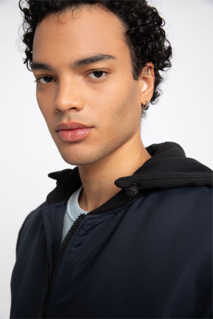 HOMME Marin Water Repellent Zipper Puffer Jacket