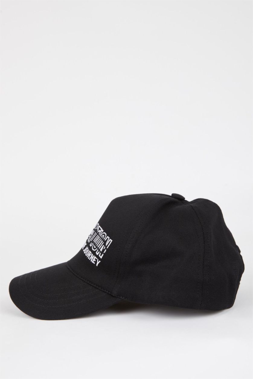 رجال أسود قبعة كاب رجالي مطرز