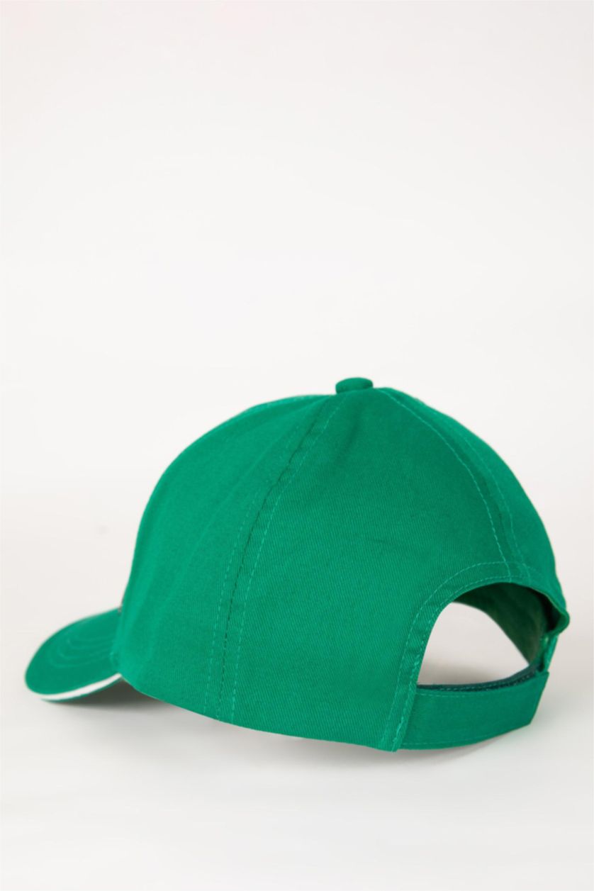 GARÇONS Vert Casquette de baseball en coton pour garçon