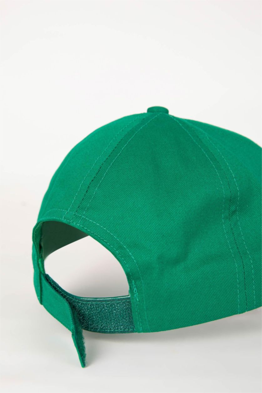 GARÇONS Vert Casquette de baseball en coton pour garçon