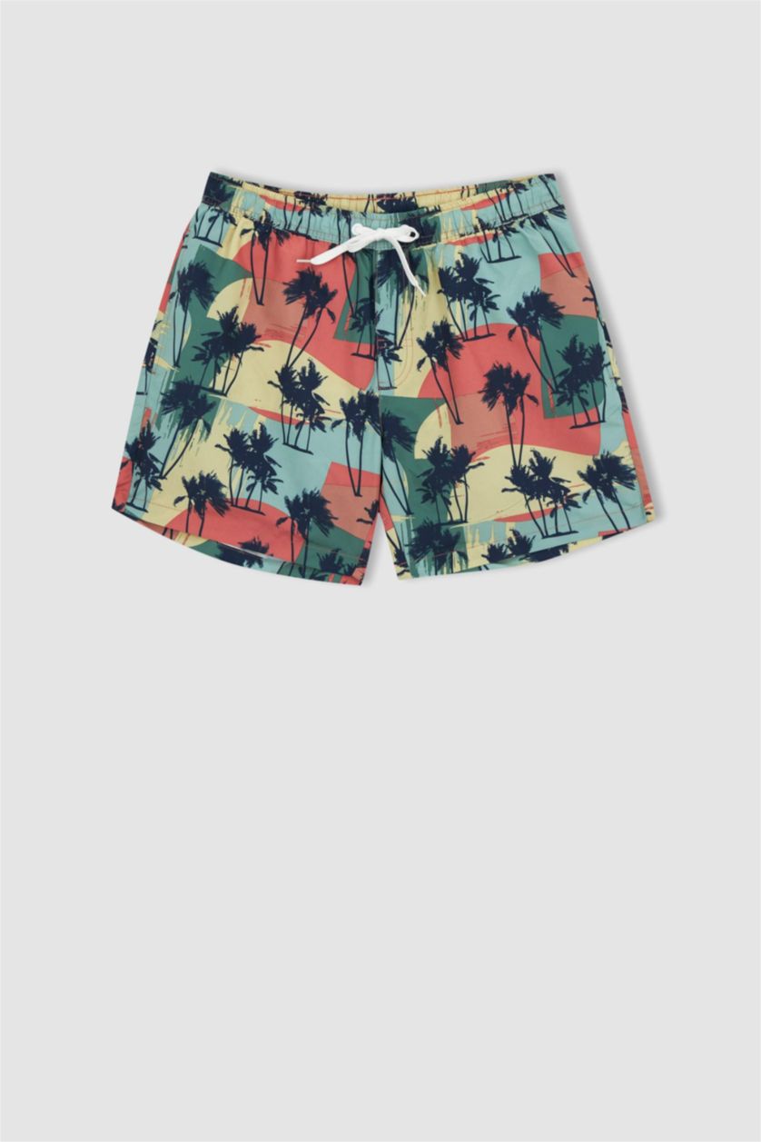 رجال أزرق شورت بحر قصير