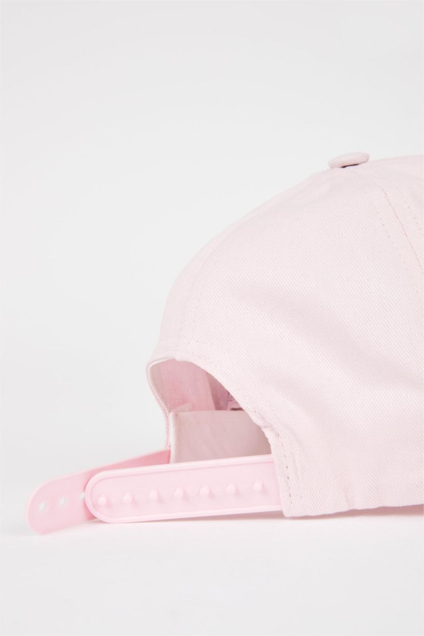 FILLES Rose Casquette de baseball à paillettes papillon pour fille