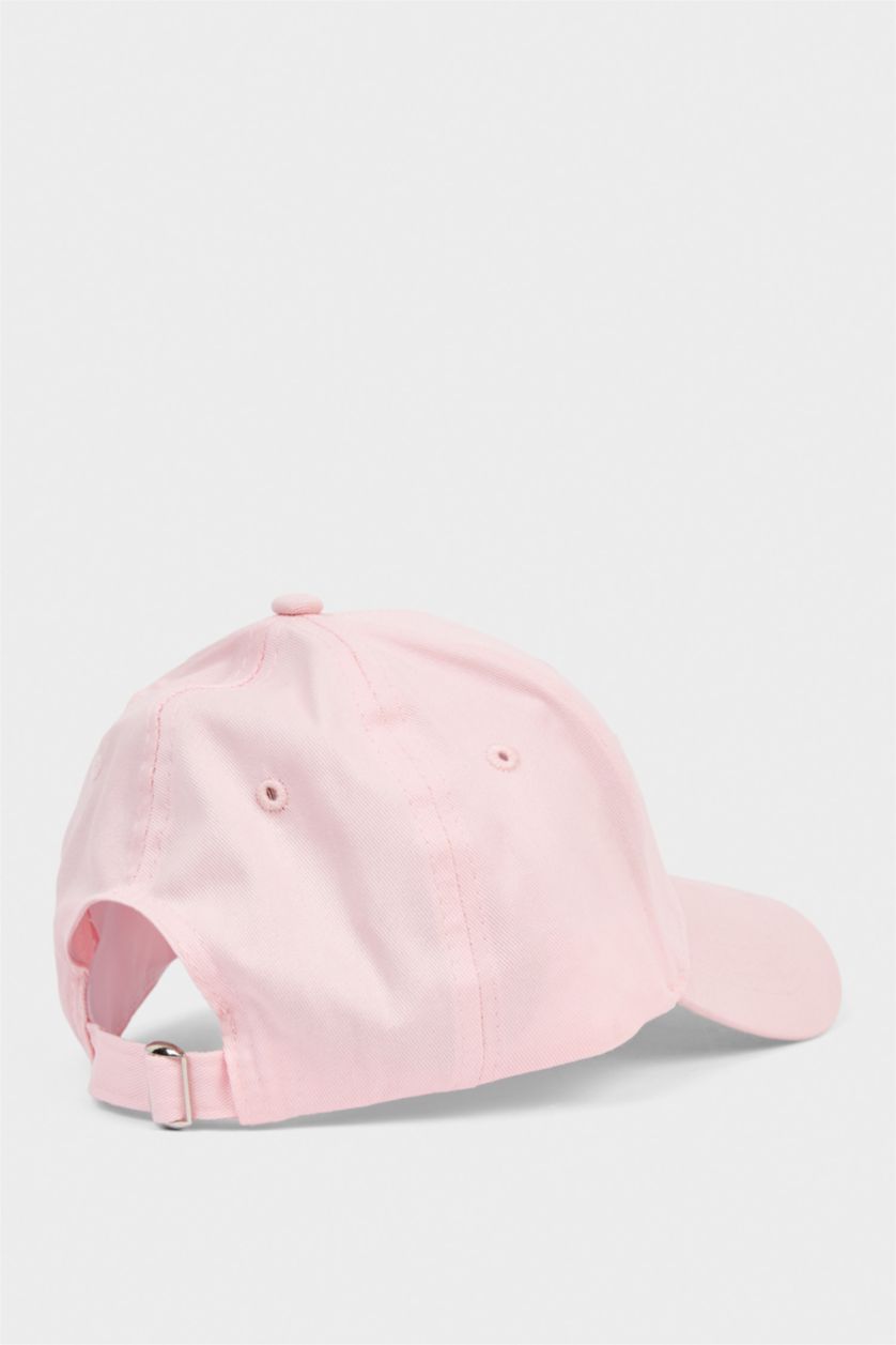 Woman Pink Woman Cotton Hat