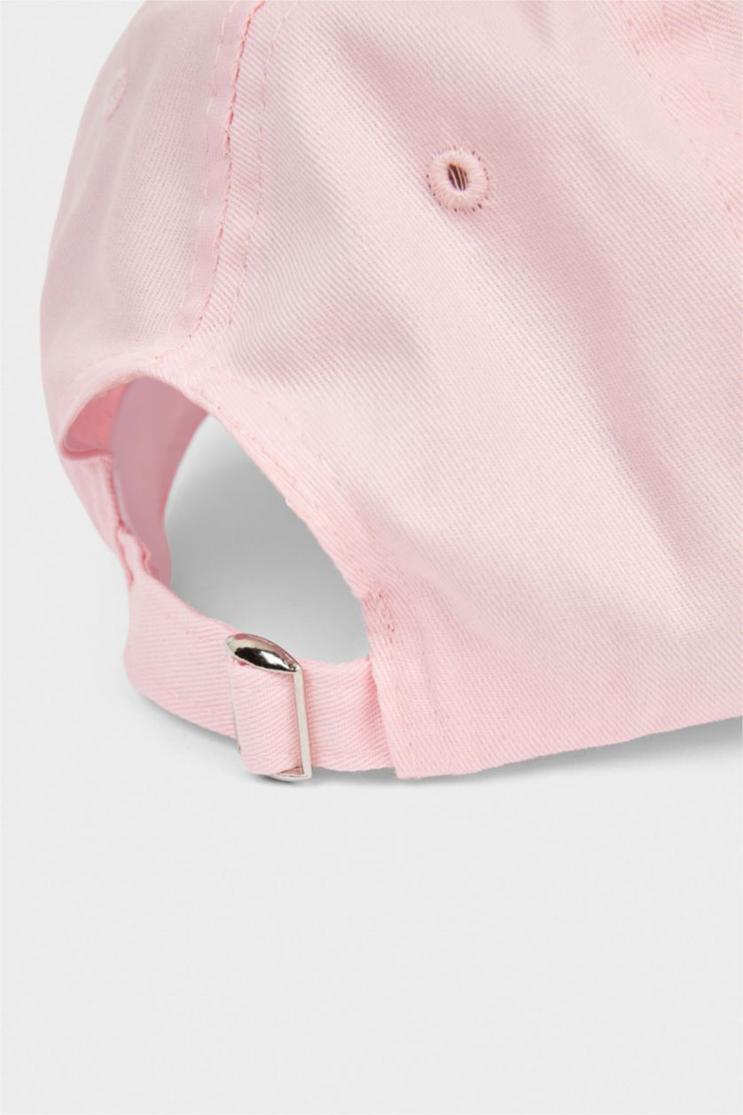 Woman Pink Woman Cotton Hat