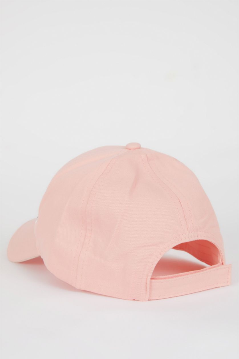 Kadın Pembe Kadın DeFactoFit Pamuklu Cap Şapka