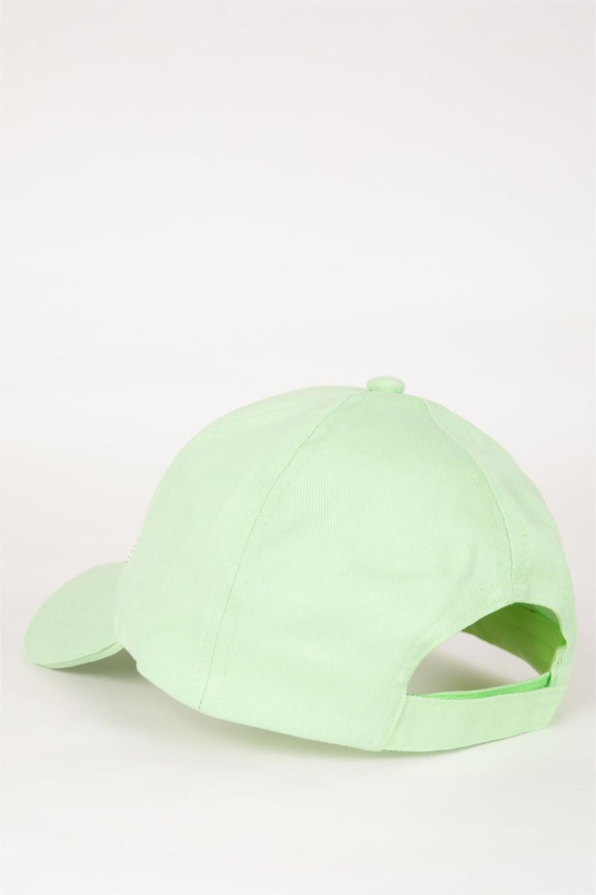 نساء أخضر قبعة كاب قطن نسائي