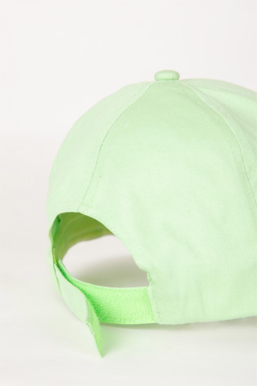 نساء أخضر قبعة كاب قطن نسائي