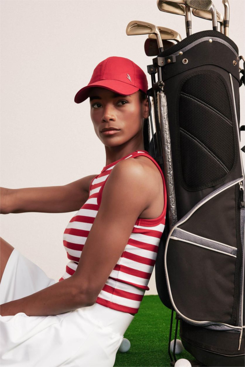 WOMAN Red Woman Cotton Cap Hat