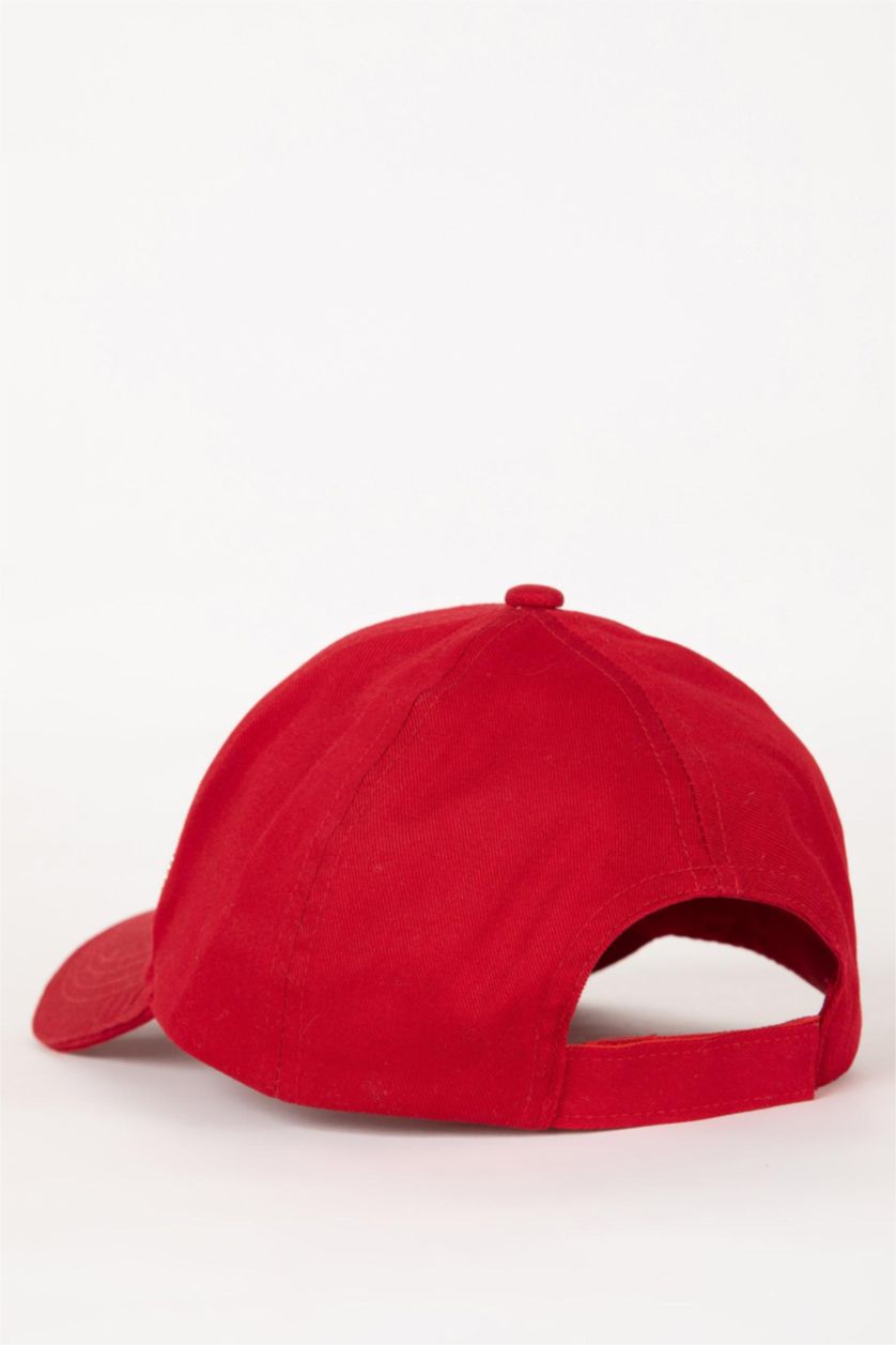 WOMAN Red Woman Cotton Cap Hat