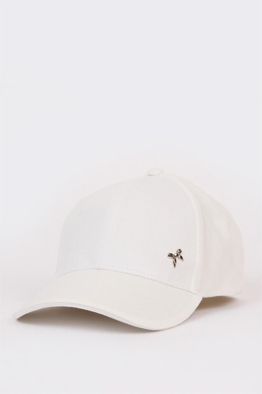 WOMAN White Woman Cotton Cap