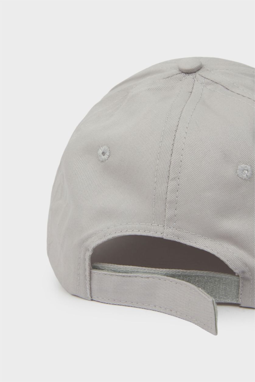 WOMAN Grey Woman Cotton Cap