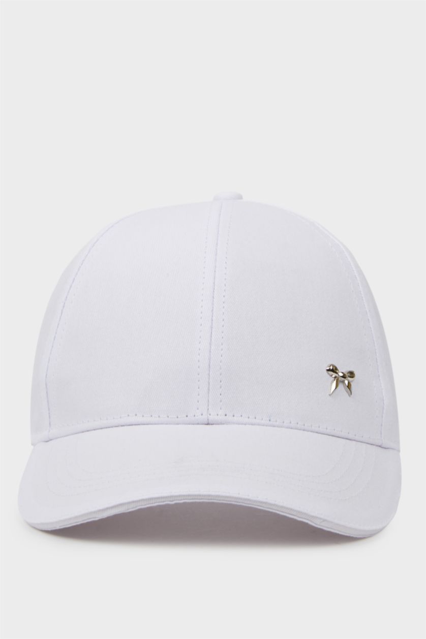 WOMAN White Woman Cotton Cap