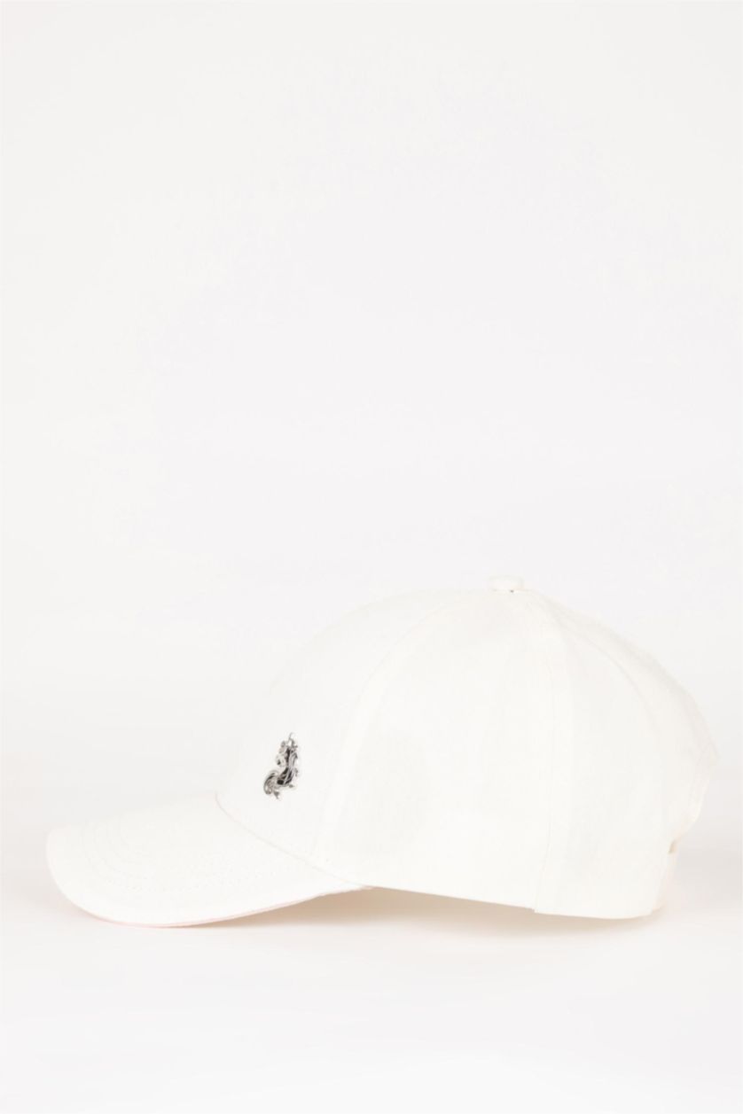FILLES Beige Bonnet Coton pour Fille