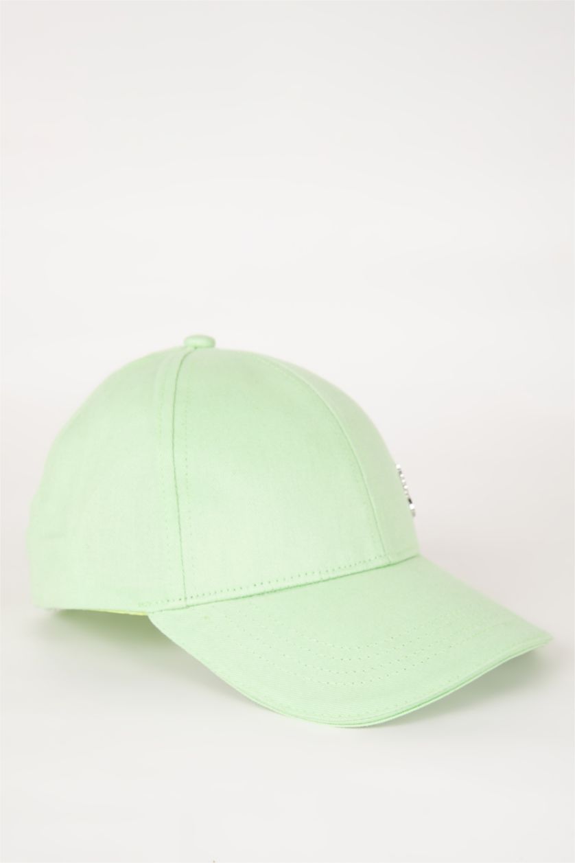 Girls & Teens Green Girl Cotton Hat