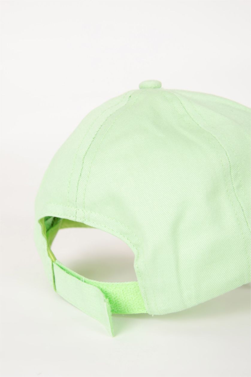 Girls & Teens Green Girl Cotton Hat