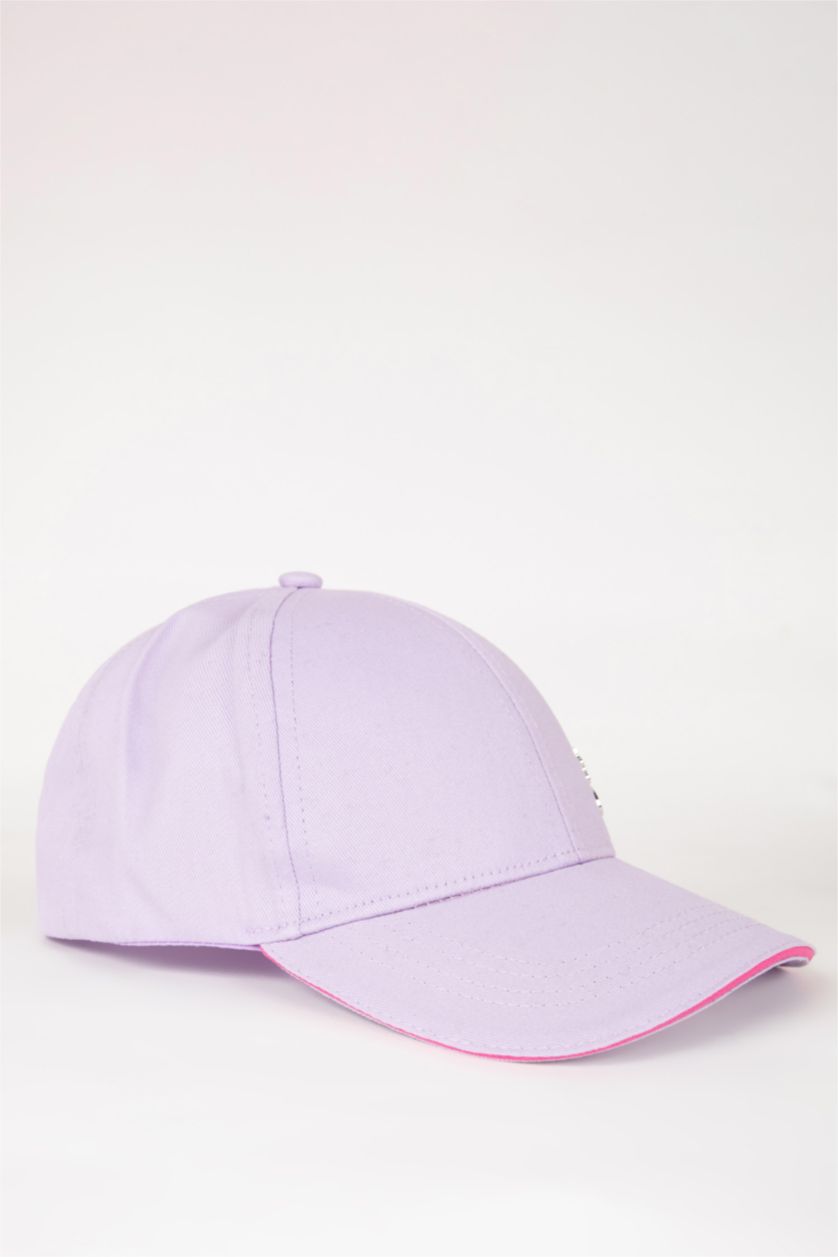 GIRLS & TEENS Purple Girl Cotton Hat