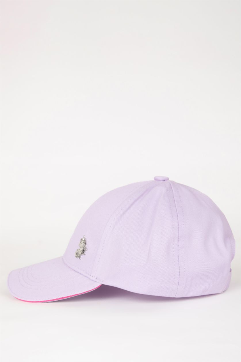 GIRLS & TEENS Purple Girl Cotton Hat