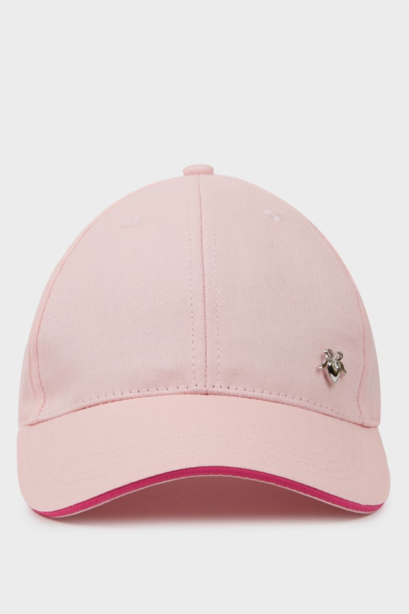 Girls & Teens Pink Girl Cotton Cap