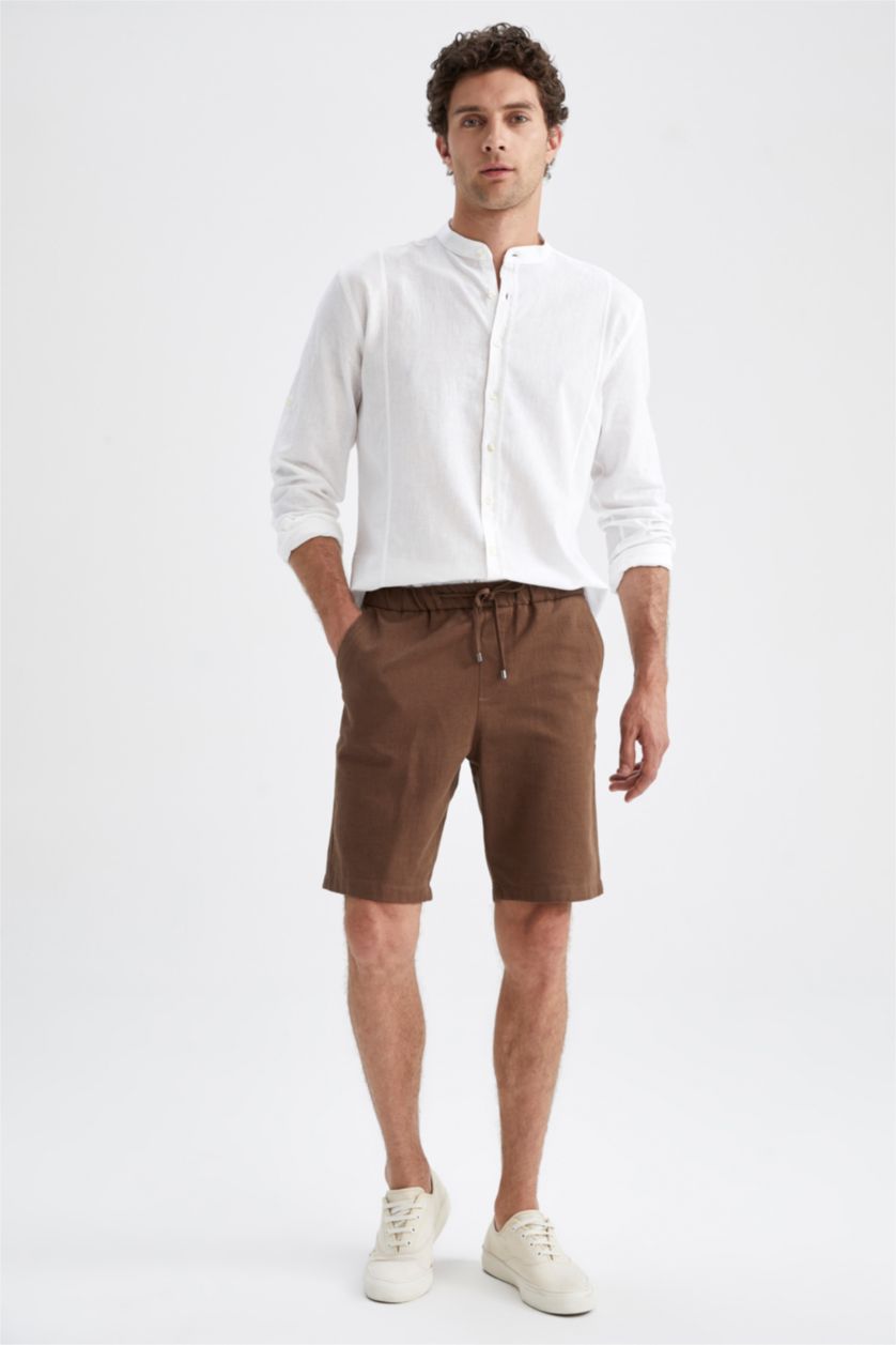 MAN White Modern Fit Long Sleeve Shirt