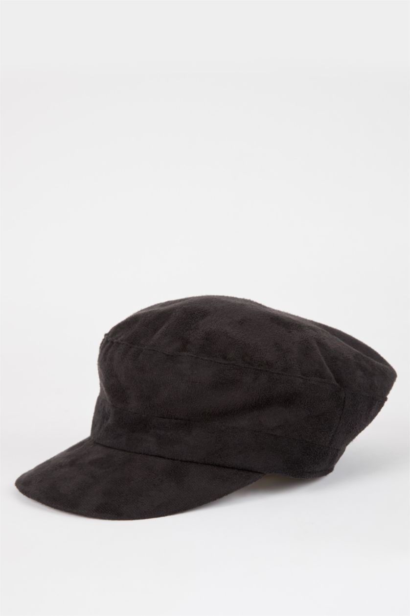 FEMME Noir Femmes Cap Chapeau