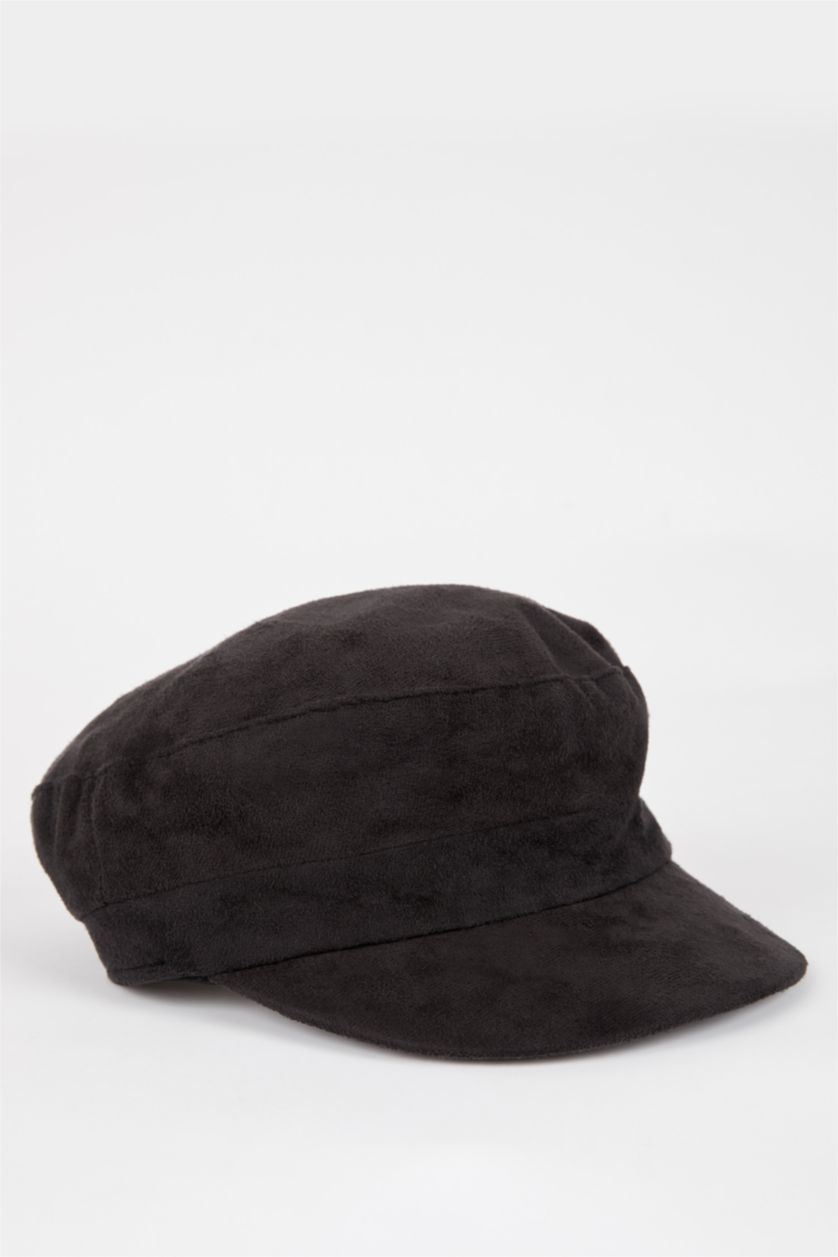 FEMME Noir Femmes Cap Chapeau