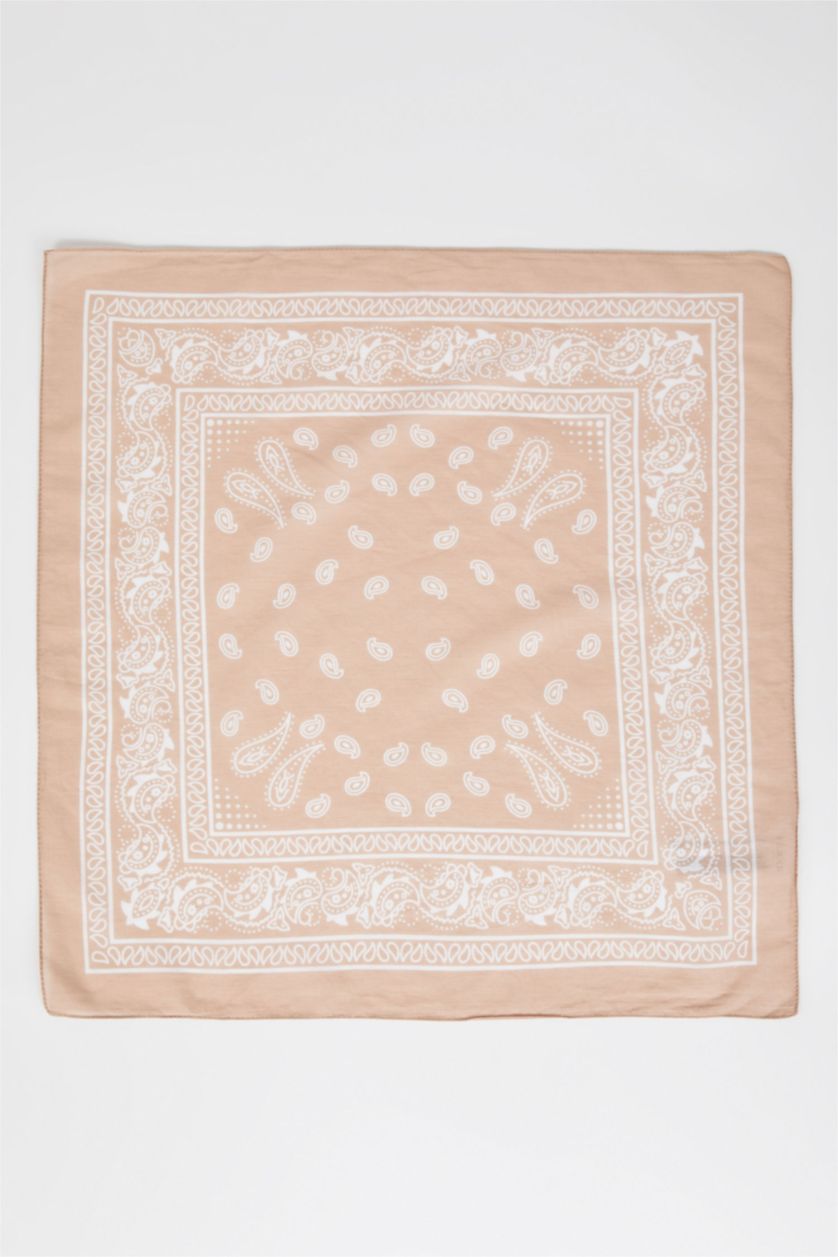 Kadın Gülkurusu Kadın Desenli Fular