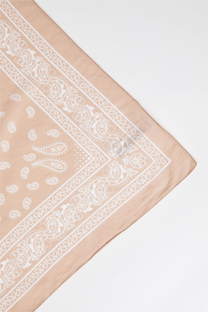 Kadın Gülkurusu Kadın Desenli Fular