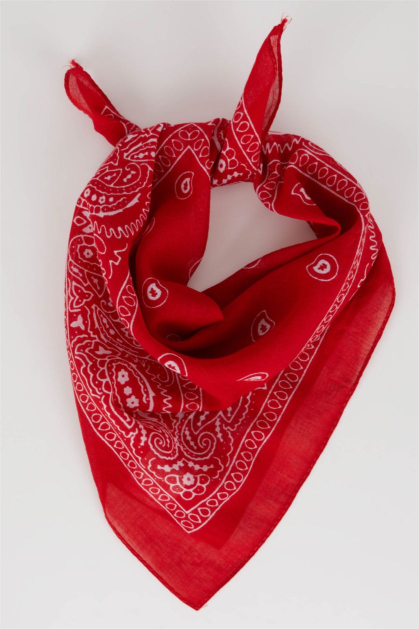 WOMAN Red شال قطن