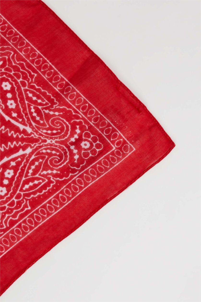 WOMAN Red شال قطن