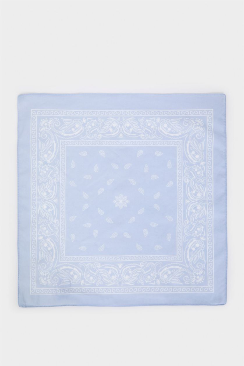 Woman Indigo Woman Printed Bandana