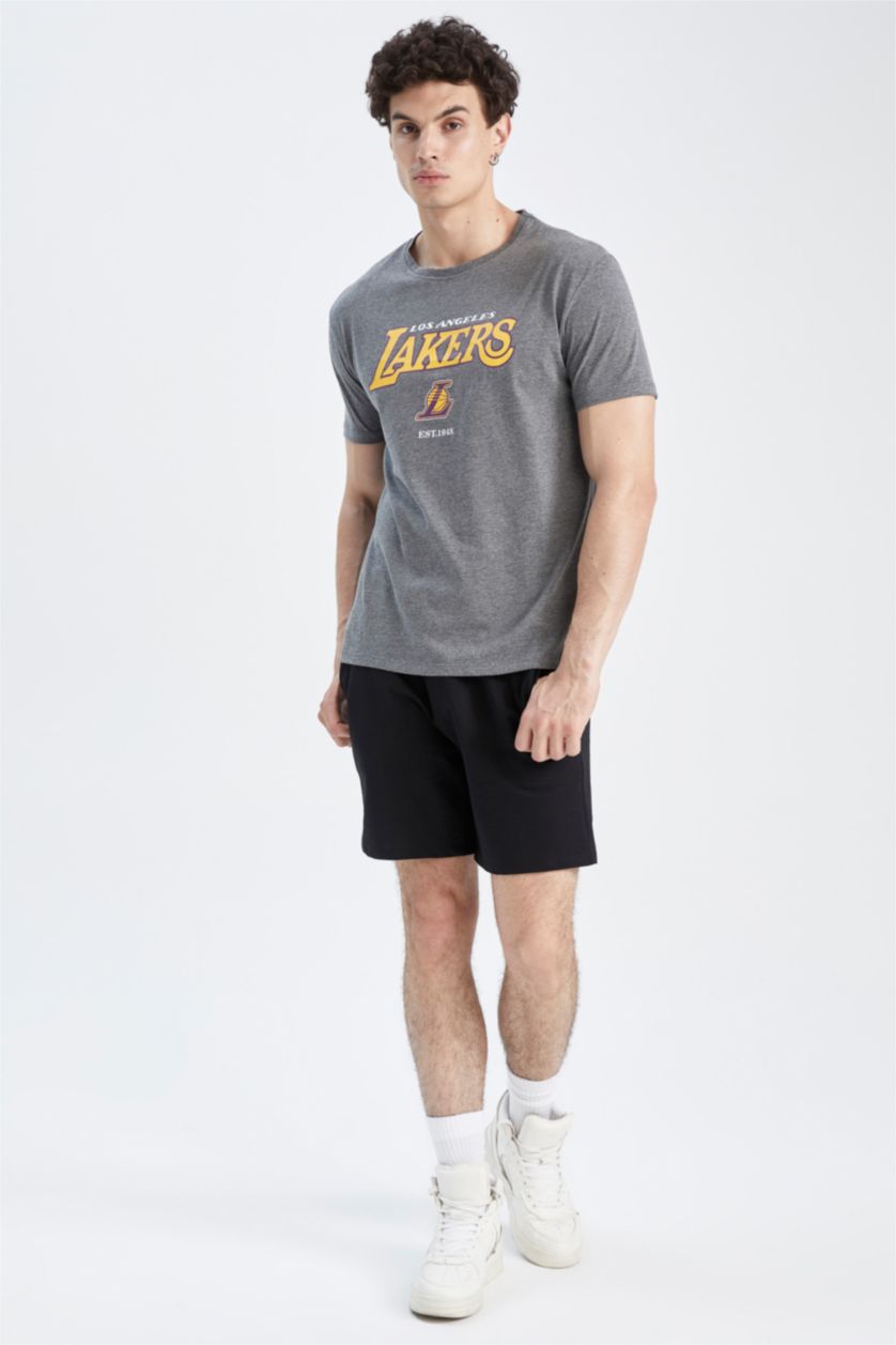 MAN Anthracite Melange Short Sleeve T-Shirt