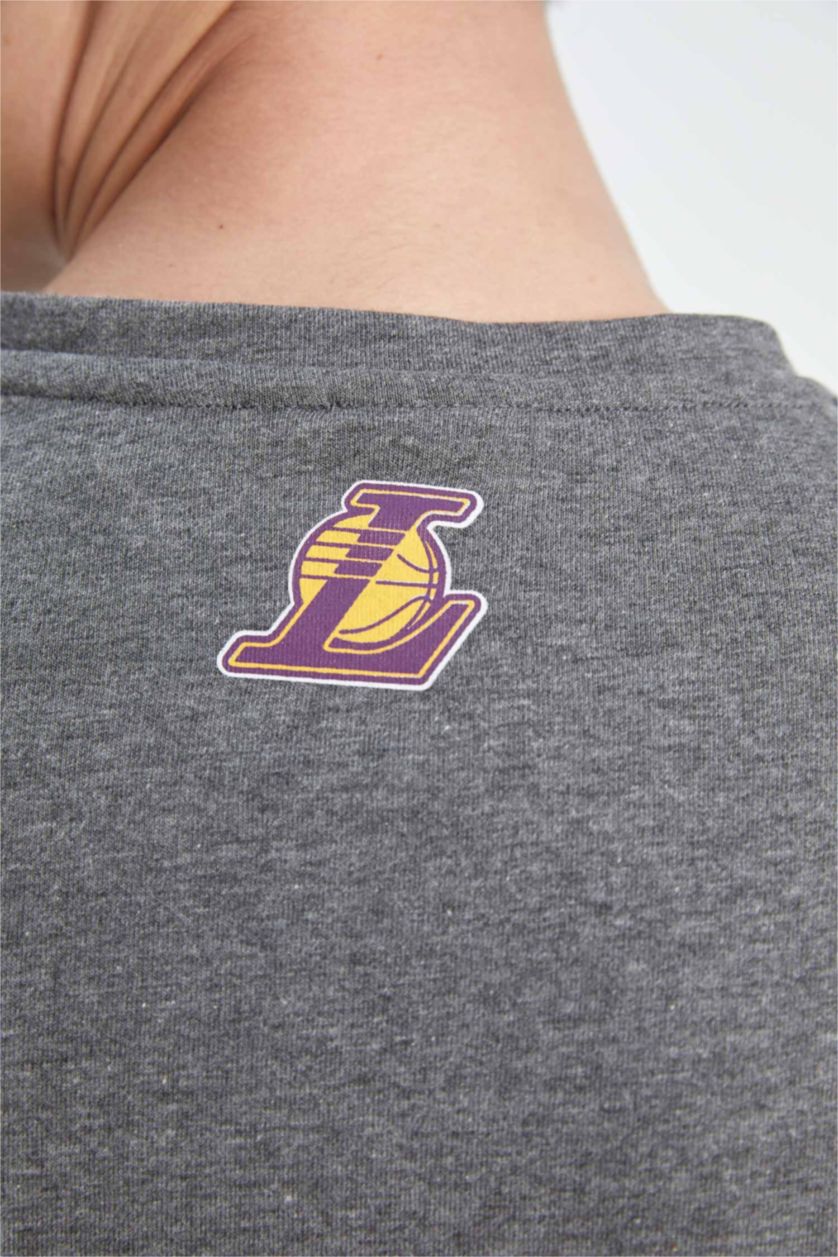 MAN Anthracite Melange Short Sleeve T-Shirt