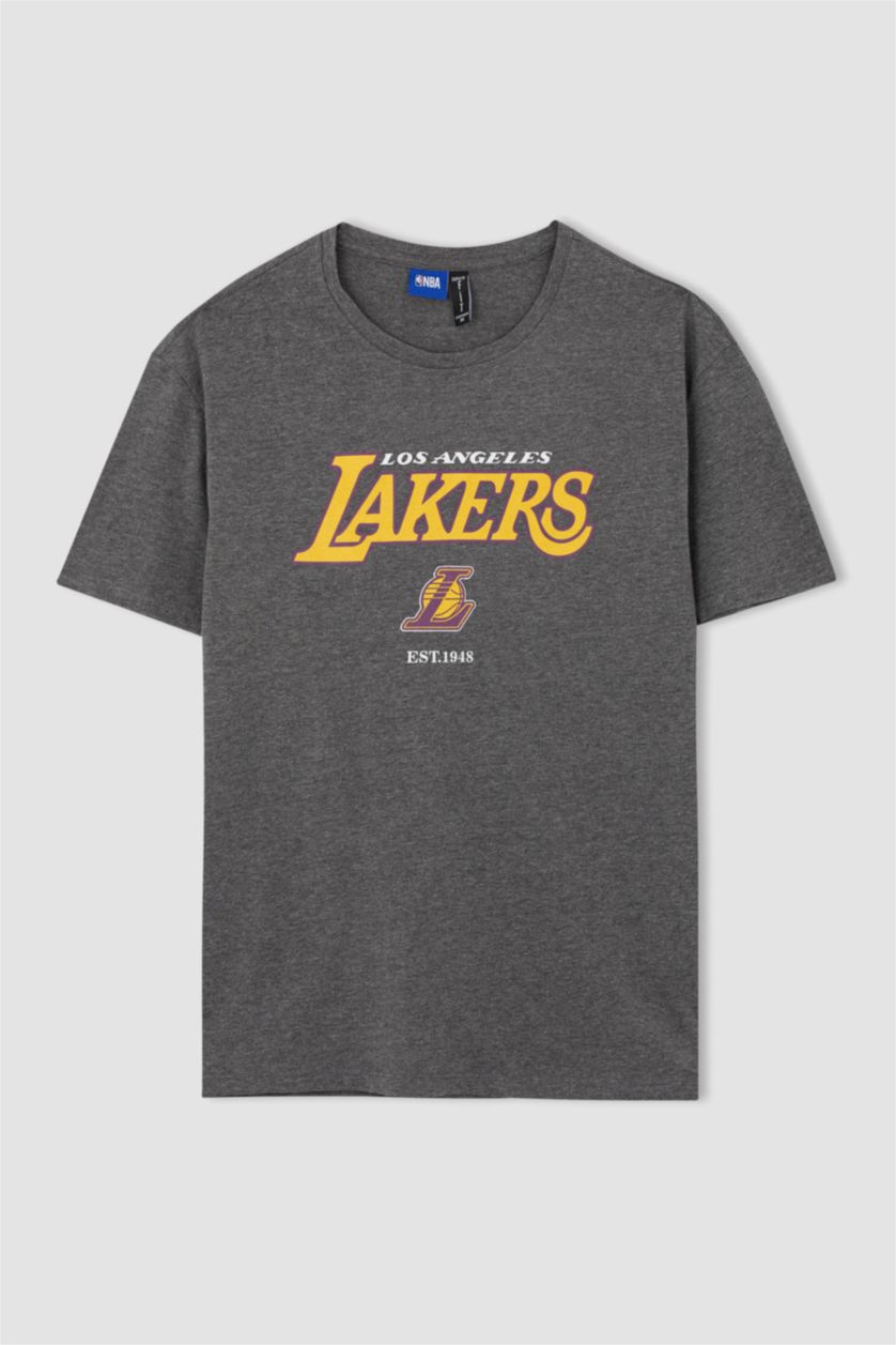 MAN Anthracite Melange Short Sleeve T-Shirt