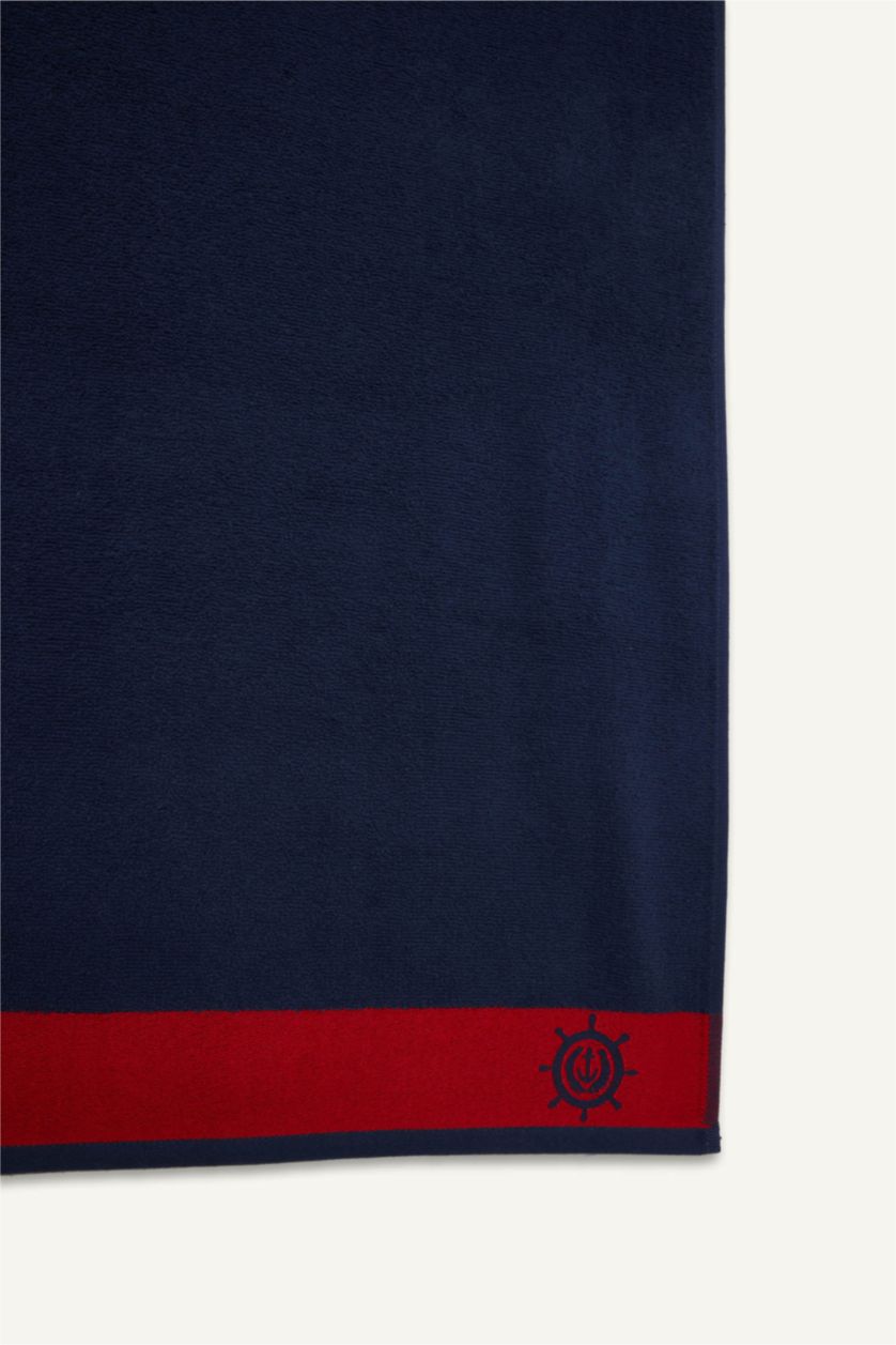 Man NAVY Boy Cotton Beach Towel