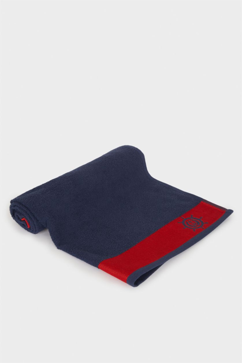 Man NAVY Boy Cotton Beach Towel