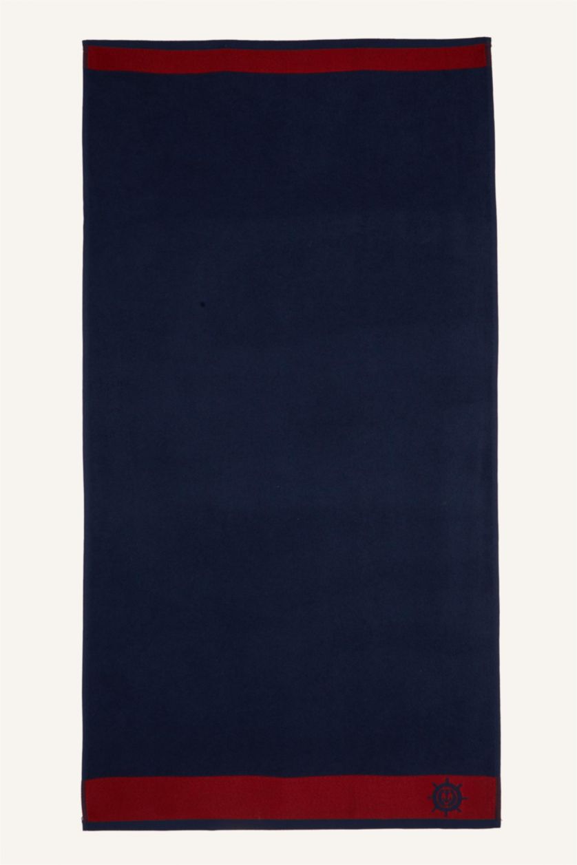 Man NAVY Basic Cotton Towel