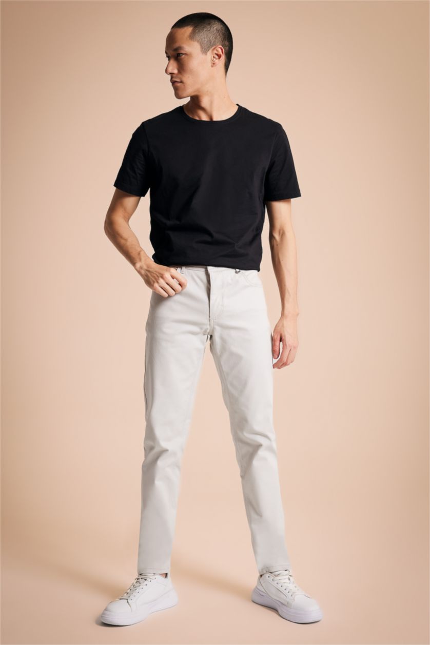 MAN Stone Extra Slım Fit Trousers