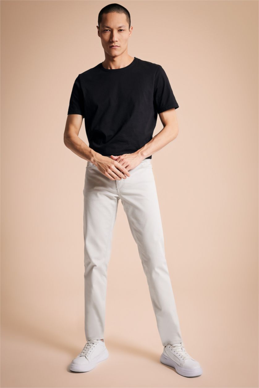 MAN Stone Extra Slım Fit Trousers