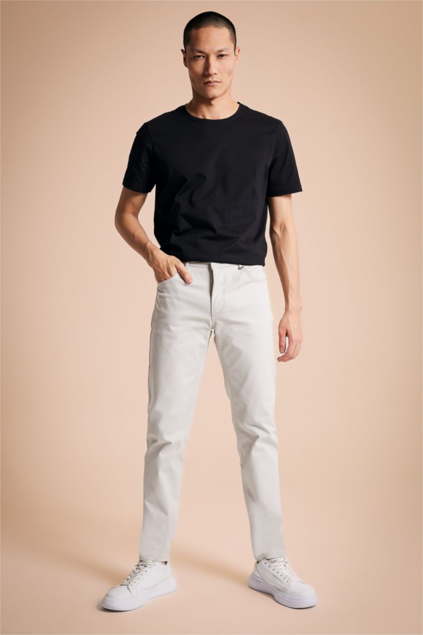 MAN Stone Extra Slım Fit Trousers