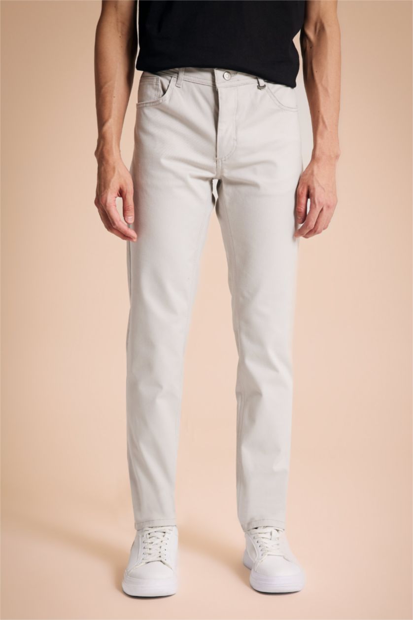 MAN Stone Extra Slım Fit Trousers